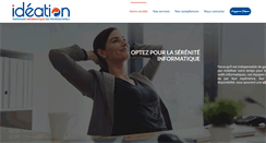 Desktop Screenshot of ideation.fr